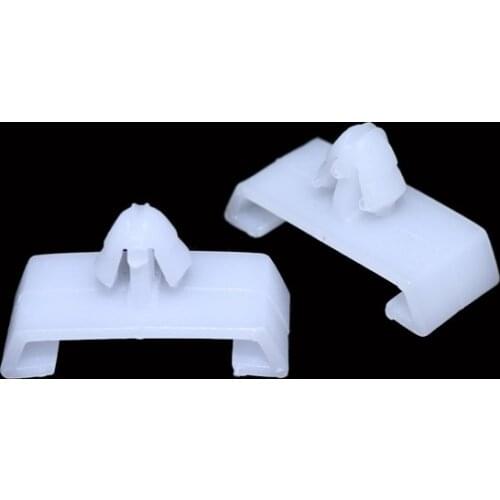 20Pcs Auto Door Panel Guard Anti-Scratch Strip Clips Plastic Fasteners For Santana 3000 2000 Jetta