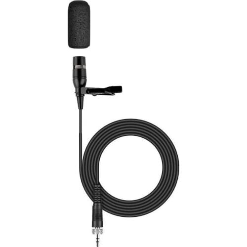 Bolymic Lavalier Microphone for Sennheiser Lav Lapel Unidirectional Condernser 3.5mm (1/8") Screw Lock connector