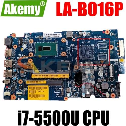 CN-0Y7WYD 0Y7WYD Y7WYD For DELL Inspiron 14 5443 5448 15 5543 5548 Laptop Motherboard ZAVC1 LA-B016P With i7-5500U 100% Working