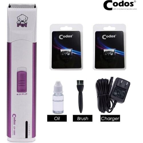 Codos CP-5000 Professional Electric Pet Shaver Dog Part Trimmer Rechargeable Cat Face Ears Foot Clipper Grooming Haircut Machine