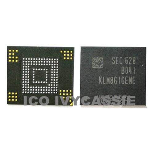 KLM8G1GEME-B041 eMMC 8GB NAND flash memory IC chip BGA153 Used 100% Tested Good