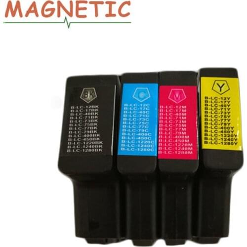 Printer Compatible Ink Box Cartridge for Brother LC12 LC17 LC71 LC40 LC73 LC75 LC77 LC79 LC400 LC450 LC1220 LC1240 LC1280