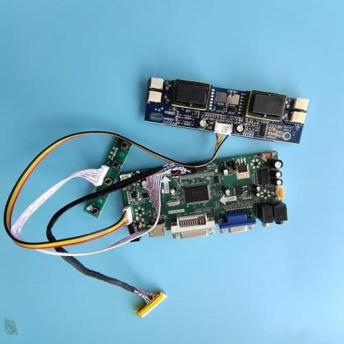 Kit for LM170E03 TL 1280x1024 30pin driver Display panel 4 lamps Controller Board HDMI+DVI+VGA LCD Audio 17" monitor