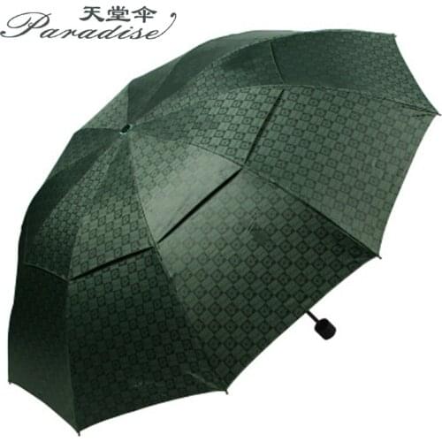 Top Brand Paradise High Quality Business Umbrella Rain Windproof Double Canopy Large Paraguas Golf Umbrellas Outdoor Parapluie