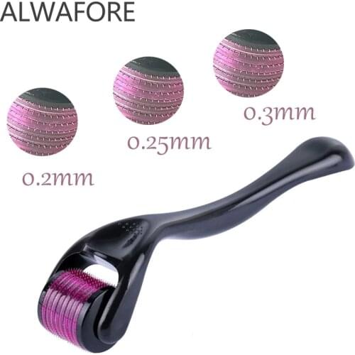 Multifunction Micro needle Roller Face Arms Neck Massage Roller Hair Regrowth Beard Growth Anti Hair Loss Treatment Beauty Tool