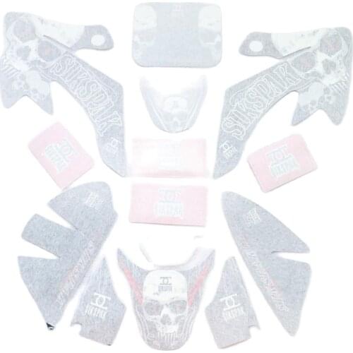 GRAPHICS & BACKGROUND DECAL STICKER Kits For Honda CRF50 CRF 50 Dirt Pit Bike