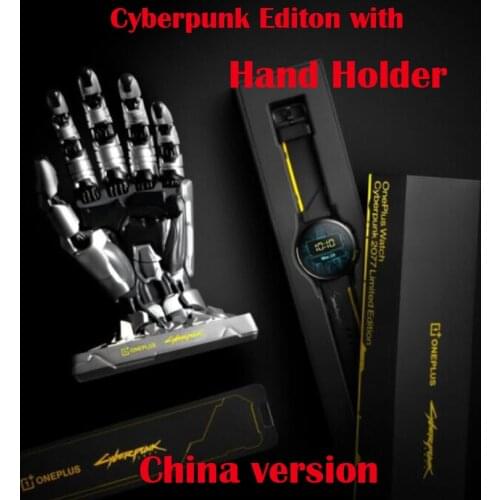 Official New Original OnePlus Watch Cyberpunk Edition 1.39'' AMOLED Warp Charge IP68 Waterproof for Android Bluetooth Wirstwatch