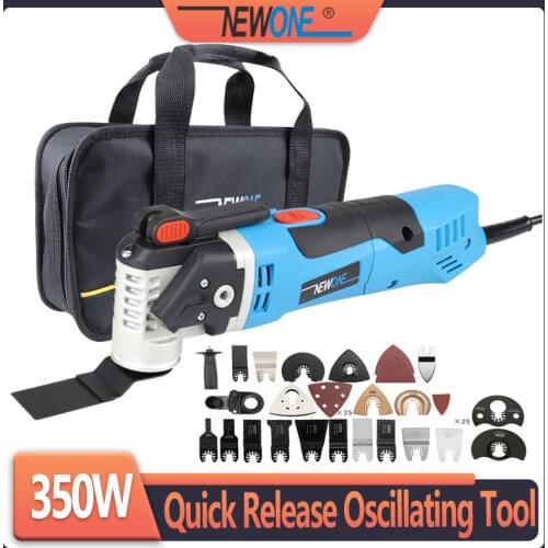 NEWONE Oscillating Multi-tool Electric Saw Trimmer Home Multifunctional Renovator for Wood/Metal Working Tool