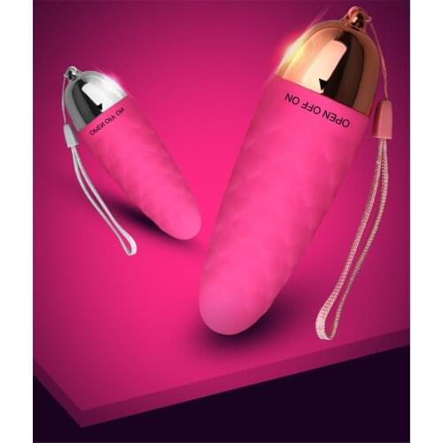 Silicone single egg jumping vibrator female masturbator wireless silent egg jumping