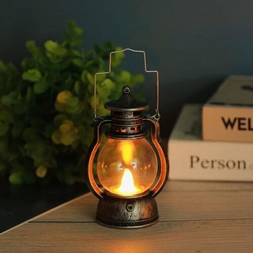 Halloween Led Light Hanging Ornaments Festival Bar Home Night Light Halloween Party Decoration Props Small Oil Lamp Lantern