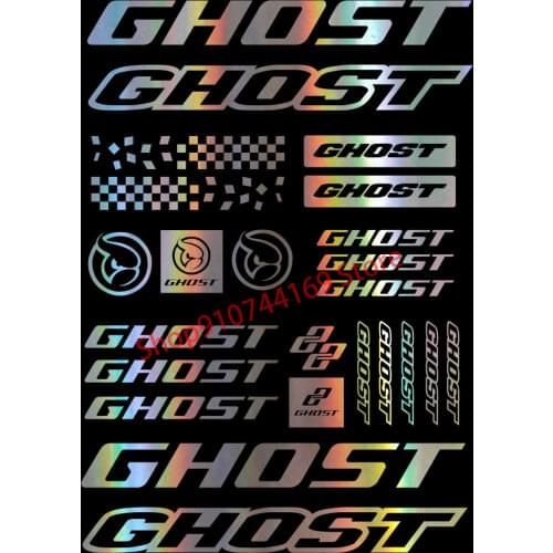 Bicycle Frame Vinyl Stickers For GHOST Road bike Mountain Bike MTB BMX Cycling Rack Decal Bike