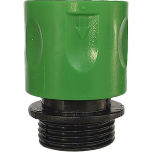 2pcs 3/4" European standard Male Thread Garden Water Pipe quick connectors garden Hose Coil Connector Irrigation Fittings