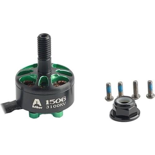 4PCS Flashhobby Arthur A1506 3100KV 6S 4300KV 4S Cinematic Brushless Motor for RC FPV Racing 3inch Cinewhoop Ducted Drones