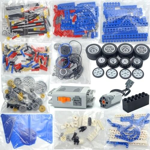 9686 Technical parts multi Technology MOC Parts Educational school students Learning Building Blocks power function Set for kids