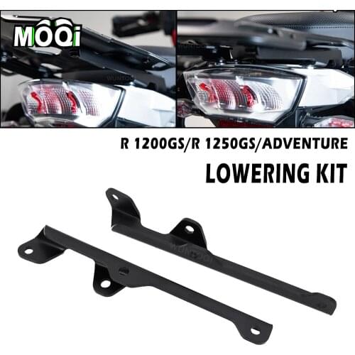 Motorcycle Accessories Luggage Rack Lowering Kit For BMW R1200 GS R 1200 GS Adventure 2013- R1200 GS Rallye R1250 GS Adv