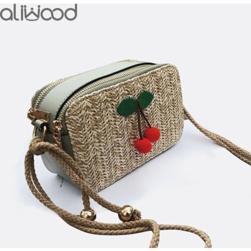 Женские плетенные сумки Aliwood China At AliExpress
