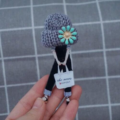 Handmade Diy Brooch Models Pins Brooches For Woman Flower Badges For Cloth High Quality