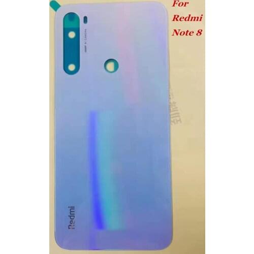 10PCS 100% Original For Redmi note 8 Back Housing Back Cover Battery Case with logo For Xiaomi Redmi note 8 Replacement