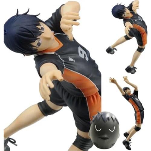 Anime Haikyuu Figures 17cm Volleyball Athlete Haikyuu Hinata Shouyou Shoyo PVC Action Figure Collection Model Kids Toys Doll
