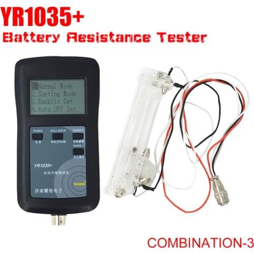 Lithium Battery Internal Resistance Test Instrument 100V Nickel Hydride Cadmium Button Battery Tester YR1035 Combination 3