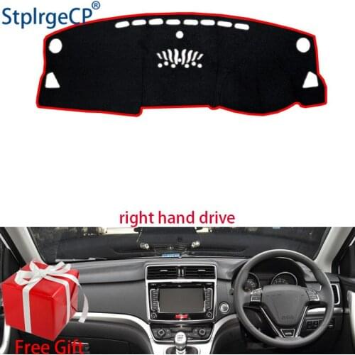 Car Dashboard Cover Mat for HAVAL M6 2017-2018 Right Hand Drive Dashmat Pad Dash Mat Covers Dashboard Accessories