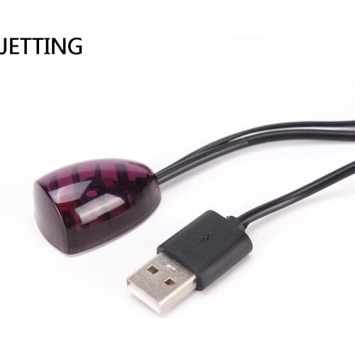 Jetting Practical USB Adapter Infrared IR Remote Extender Repeater Receiver Transmitter Applies to All Remote Control Devices