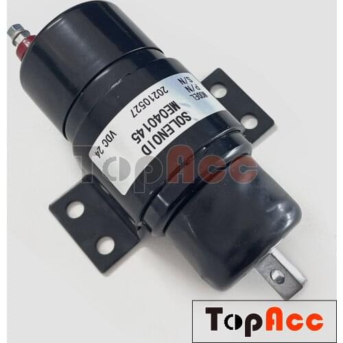ME040145 24V Solenoid Valve 053400-73500 053400-1461 053400-0745 For Kato HD800 HD900 HD250 HD450 Excavator Stop Solenoid
