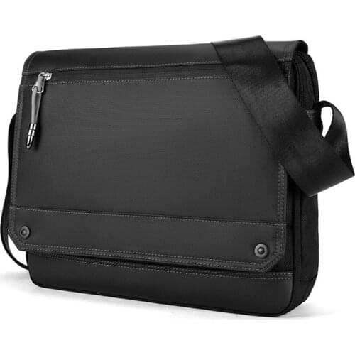 New Men Messenger Bag Ipad Bag Oxford Black Shoulder Bag Anti-theft Business Crossbody Bag Handbags Waterproof