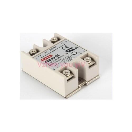 Solid state relay SSR-90DA 3-32VDC TO 24-380VAC SSR 90DA