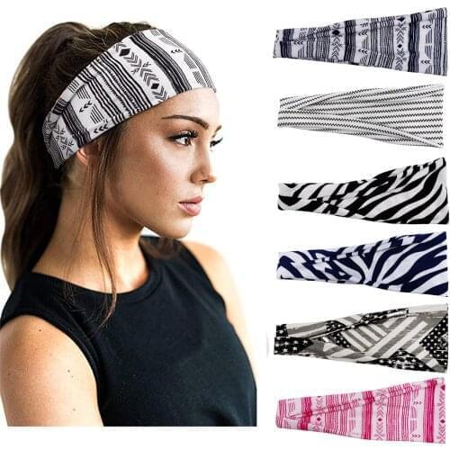 Women Sports yoga hair band Headband Stretch Elastic men Yoga Running hair band for men Outdoor Sport Headwrap Fitness sports