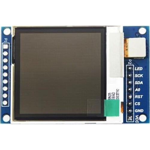 1.6 Inch OLED 1.6" TFT IPS OLED Transflective Display Module LCD Display DIY SPI Serial Port 130*130 Communicate for Arduino