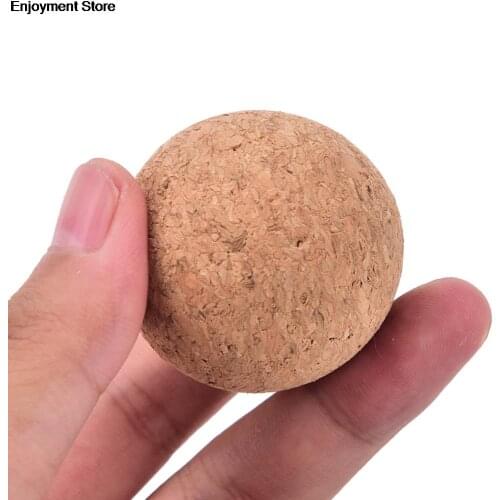 1Pc cork solid wood wooden Foosball table soccer table ball football balls baby foot fussball 36mm