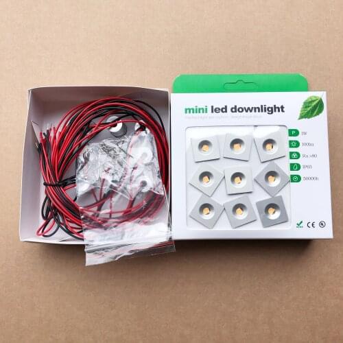 1W IP65 12V 15mm Mini LED Downlight Outdoor Garden Bathroom Corridor Ceiling Spot Bulb Light SPA Sauna Lighting Lamp CE RoHS