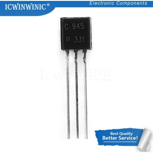 100piece 2SC945 C945 TO92 TO-92 50V BIPOLAR TRANSISTORS NPN New original In Stock