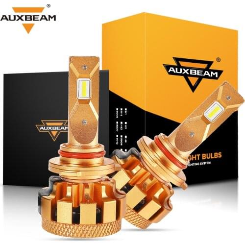 Auxbeam Car Headlight LED Bulbs 70W 6000K 7000lm H1 H3 H7 H11 9005 9006 9012 LED for Auto Headlamp Fog Lamp Series F-16 plus