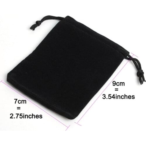 25Pcs 7x9cm 2.75x3.54inch Velvet Drawstring Pouch Bag/Jewelry Bag,Candy Party Holiday New Year Christmas/Wedding Gift Pouch Bag