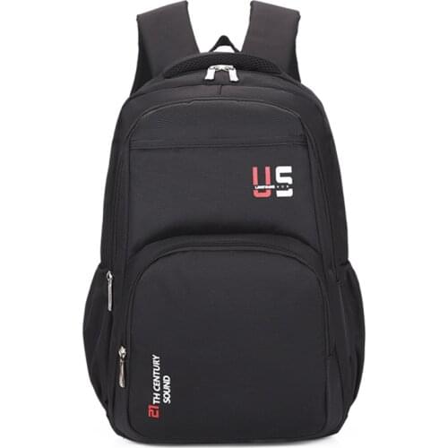 Black Backpack Men 2021 Durable Oxford Cloth Waterproof Outdoor Travel Back Pack Male Leisure Youth Sports Backbag School Bag