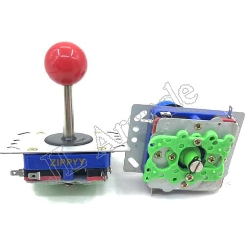Long handle zippy arcade joystick 5 colors 34mm switching top ball 2/4/8 way classic Arcade stick for PacMan