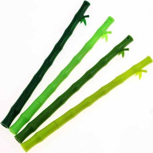Ellen Brook 1 Piece Creative Korea Stationery Cute Bamboo Office School Supplies Gel Pen Gift