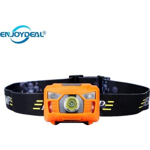 USB Rechargeable LED Headlamp 3000LM IR Body Motion Sensor Headlight Head lamp Flashlight Camping Lanterna Torch