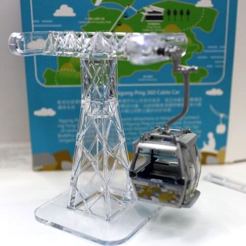 1:76 scale Alloy Toy Vehicles tiny Cable car sightseeing car Car Model Of Childrens Toy Car Original Authentic Kids Toys