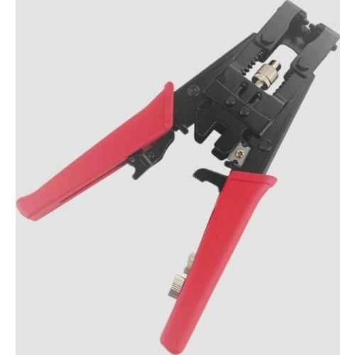 BNC/RCA/F connectors compression crimping tools crimper tool for coaxial RG59/58/6 Cable Wire Cutting Pliers