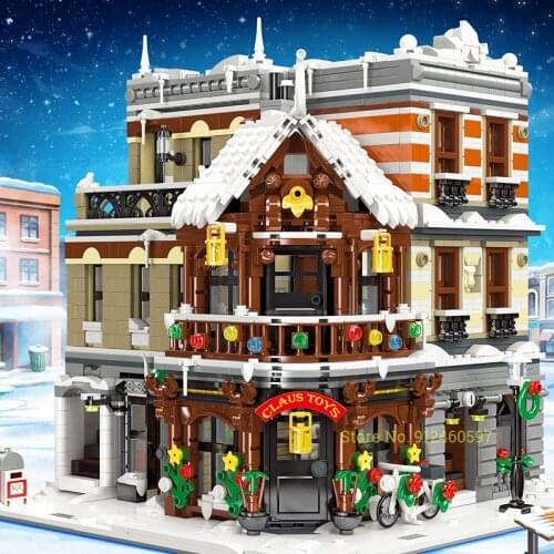 Idea Street View History Museum Oscar Wheels Moc Modular Building Blocks Bricky Bricks Model Toys Gifts Emporium Post Office