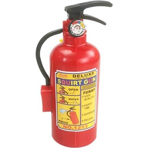 Mini Fire Extinguisher Water Fireman Toys Great for Summer Outdoor and Indoor Play Water Fighting Party Squirt
