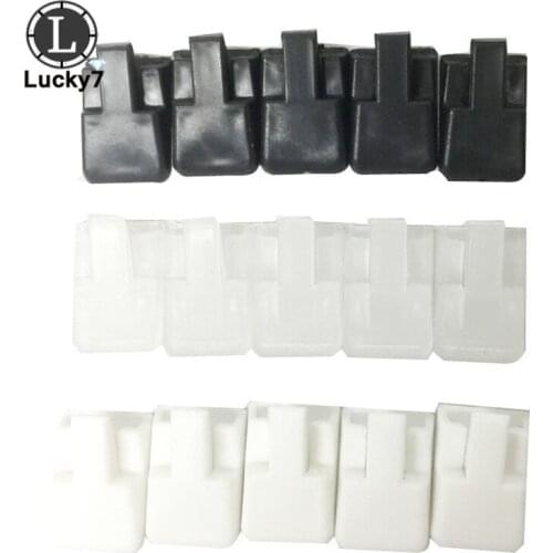 Wholesale lot 200pcs/lot Plastic Ring Stand Black White Clear Ring Clip Ring Display Stand Acrylic Ring Holder Free Shipment