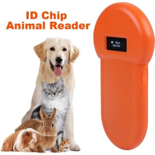 Pet ID Reader Animal Chip Digital Scanner USB Rechargeable Microchip Handheld Identification General Application for Cat Dog