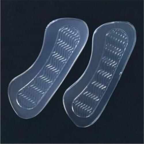 1 Pair Silicone Gel Women Heel Inserts protector Foot feet Care Shoe Insert Pad Insole Cushionhigh heel insert