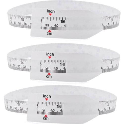 3PCS 24Inch Infant Head Measuring Tape Baby Head Circumference Measure Ruler