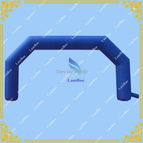 6m*3m/20ft*9ft Blue Inflatable Finish Line Arch with CE UL Blower/ Start Archway for Sports Events Free Shipping