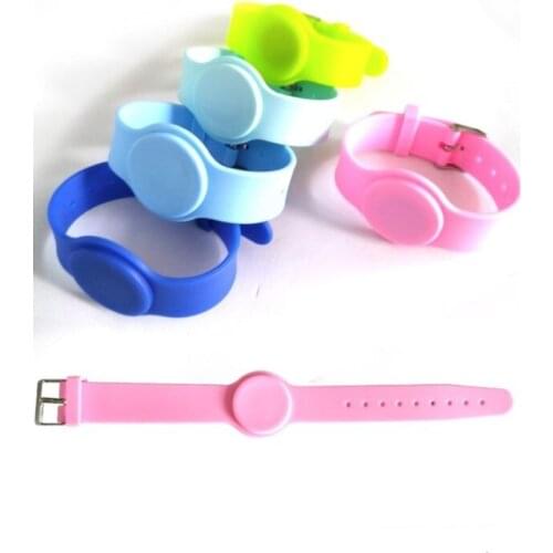 13.56mhz 125khz smart Rfid Wristband Silicone Bracelets wristband IC/ID Card Access Control Bracelet Tag for sports race club